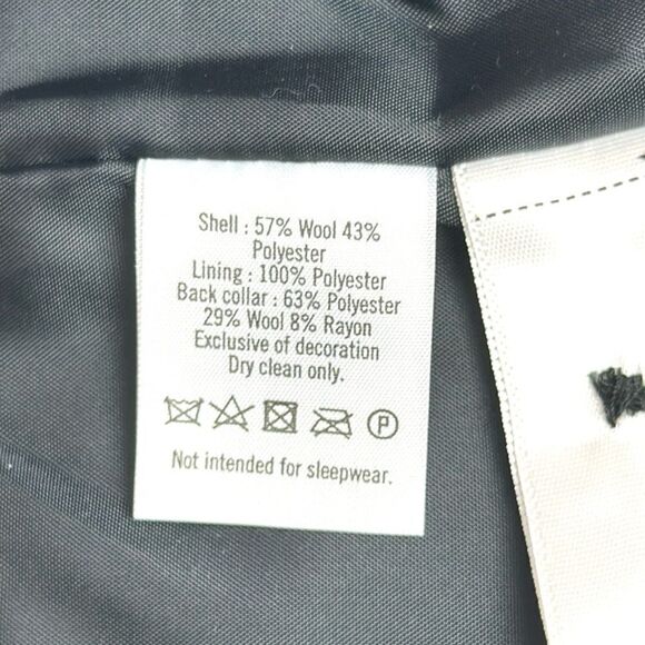 Janie and Jack Wool Blend Blazer Suit Jacket Gray with Elbow Patches sz 4 - Picture 12 of 13